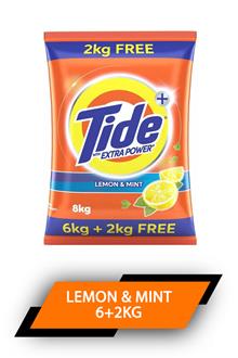 Tide Lemon & Mint 6+2kg